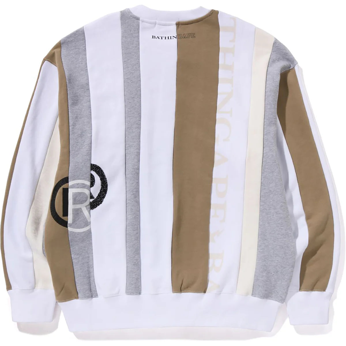 Moletom Crewneck Bape Upcycle Grey