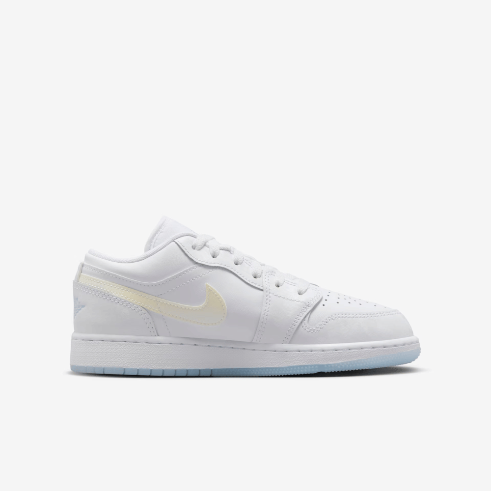 Air Jordan 1 Low SE GS Glitter Swoosh