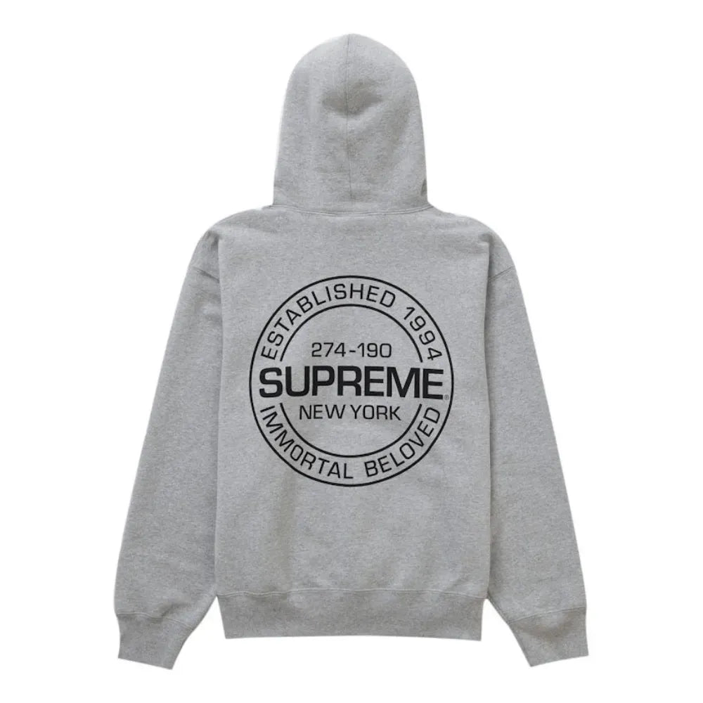 Moletom Supreme Immortal Hooded Heather Grey