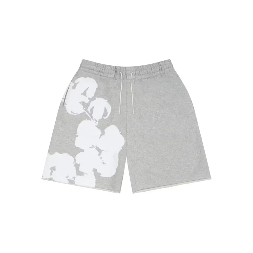 Shorts Denim Tears Big Cotton Wreath Grey