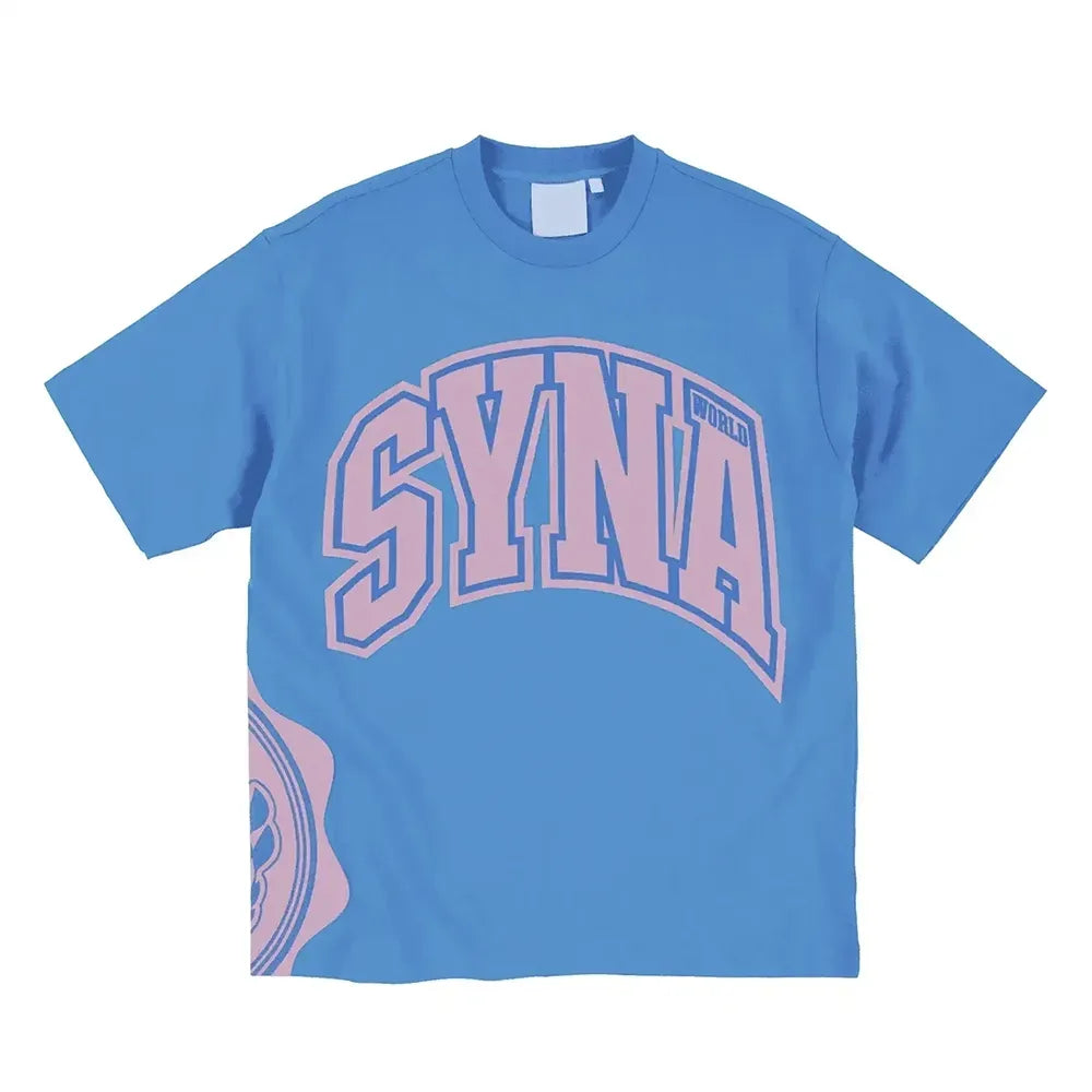 Camiseta Syna World College Blue Pink