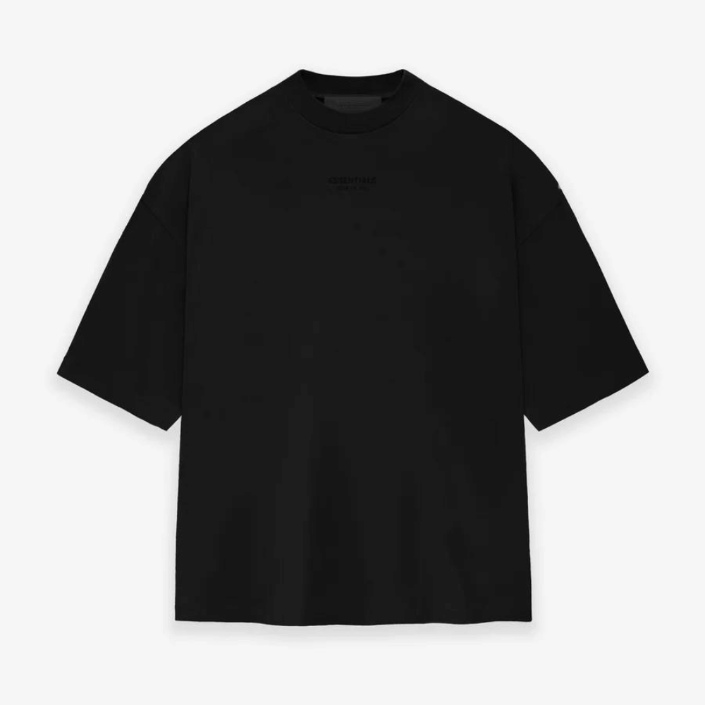 Camiseta Fear of God Essentials Jet Black