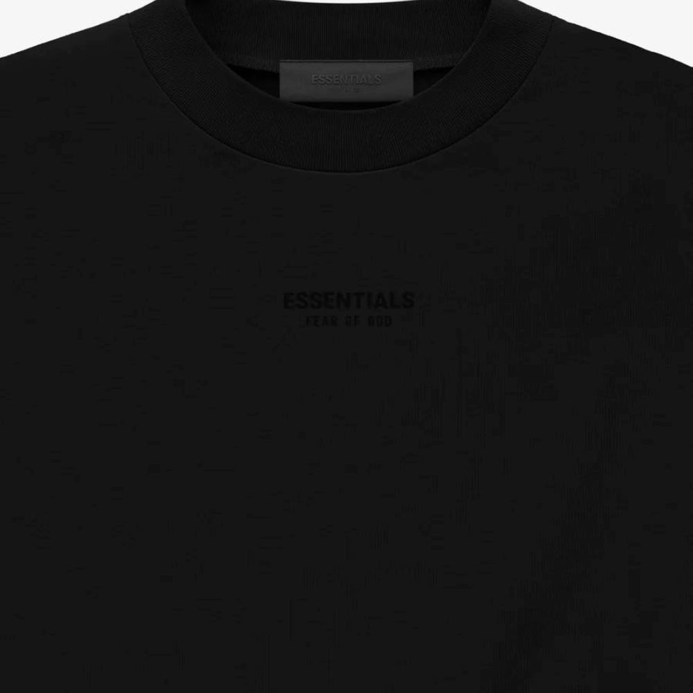 Camiseta Fear of God Essentials Jet Black