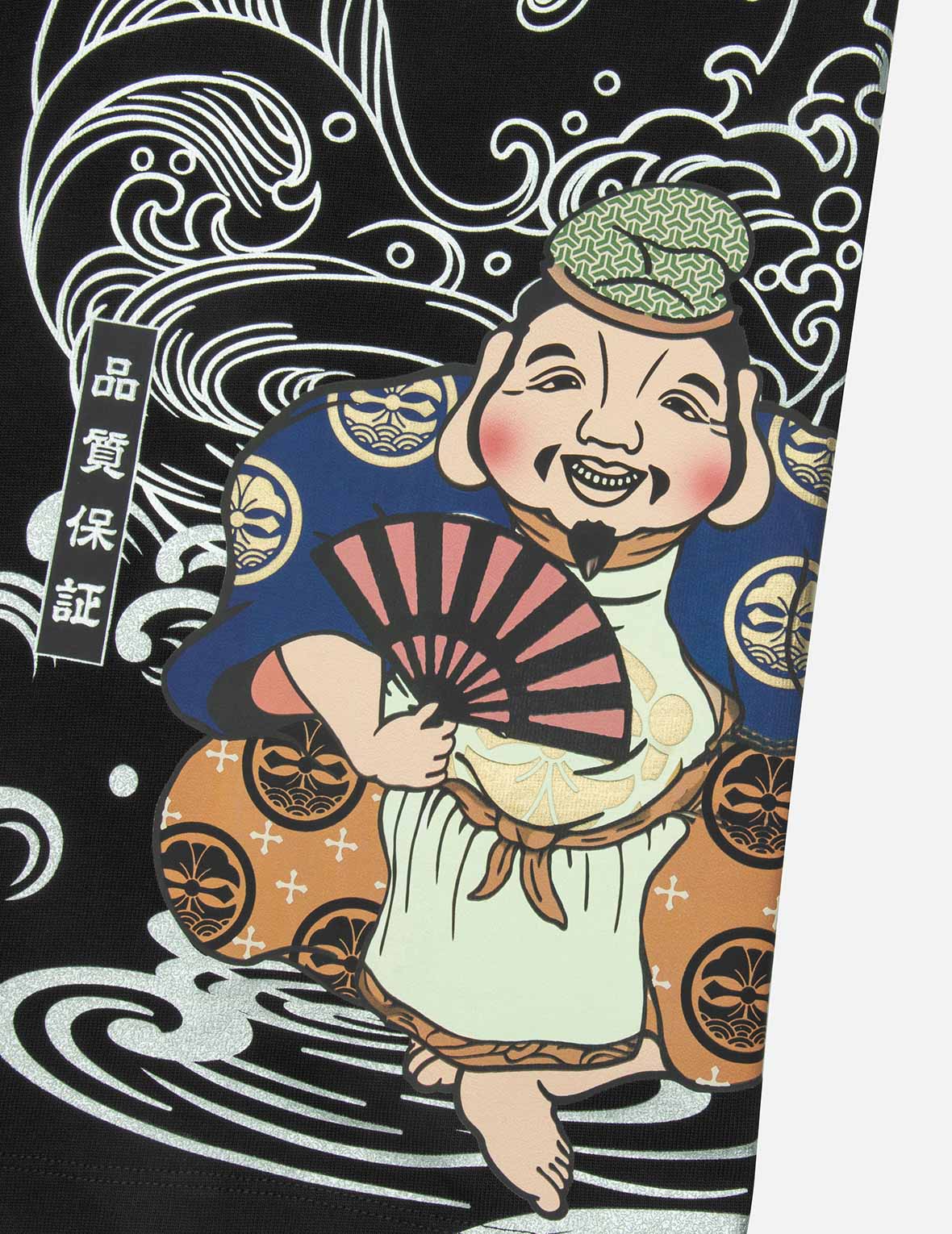 Camiseta Evisu Relax Buda Black