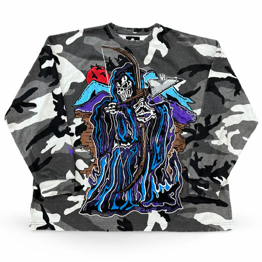 Camiseta Longsleeve Warren Lotas Arrow Man Urban Camo