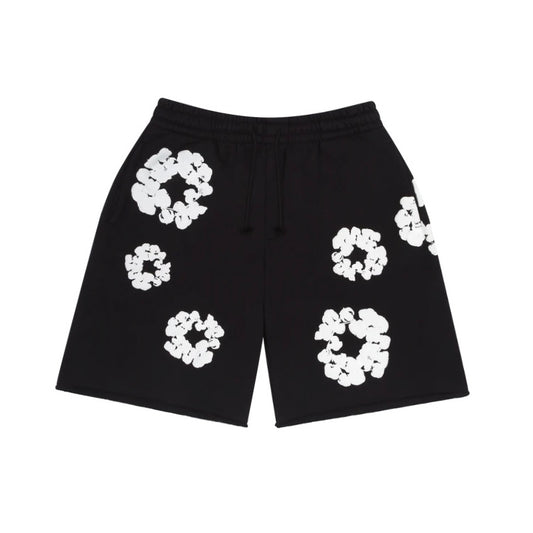 Bermuda Denim Tears The Cotton Wreath Shorts Black