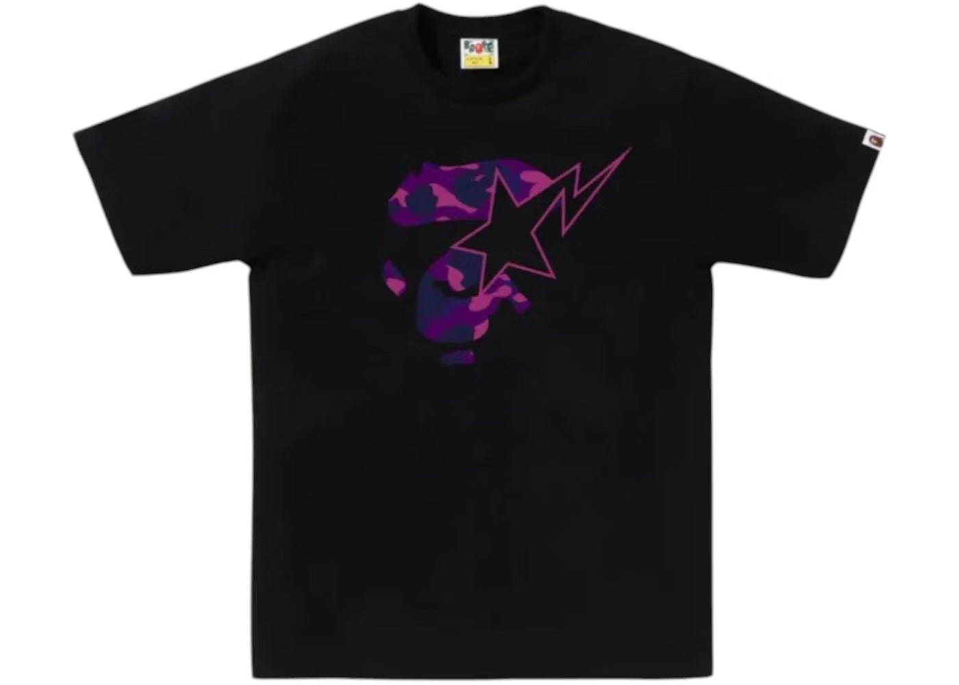 Camiseta Bape Facesta Black Purple