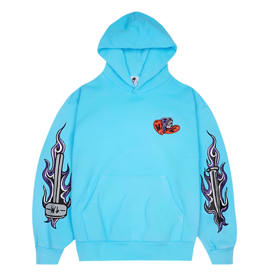 Moletom Warren Lotas Broken Heart Reaper Blue
