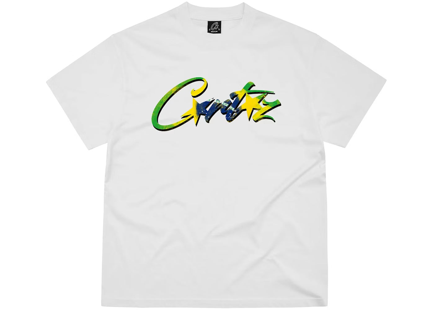 Camiseta Corteiz Brasil White *Modelo UK*