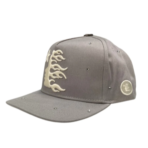 Boné Hellstar OG Logo Rhinestone Grey