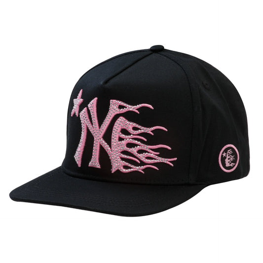 Boné Hellstar NY SnapBack Hat Black Pink