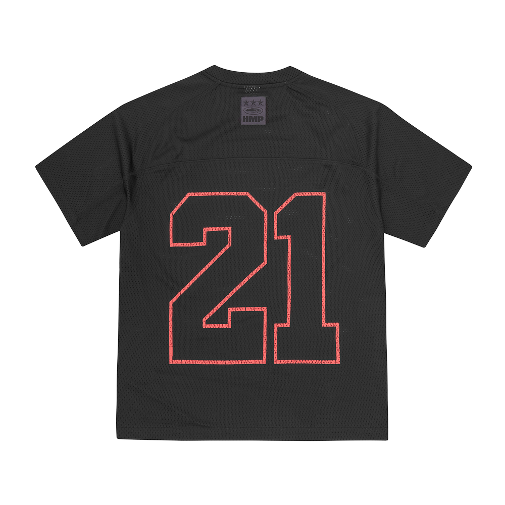 Camiseta Jersey Corteiz x 21 Savage Slaughter Gang Black