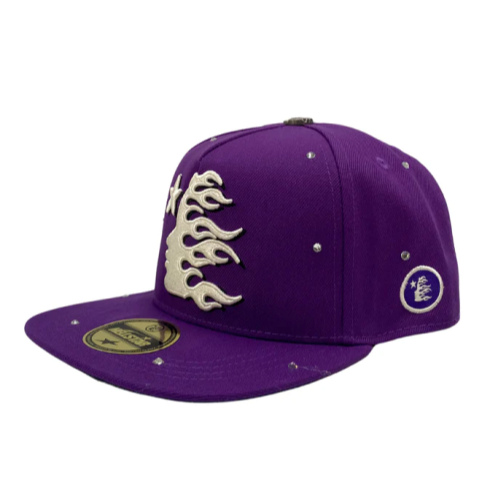 Boné Hellstar OG Logo Hat Rhinestone Purple
