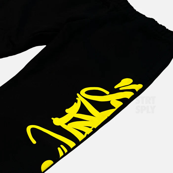 Calça Syna World Team Jogger Black Yellow