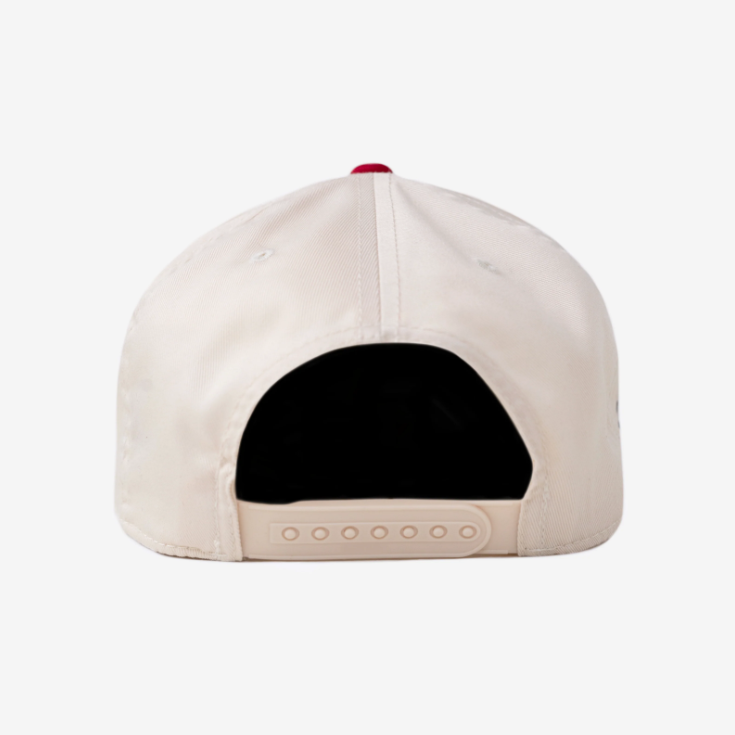 Boné oMA Studios NY NY HAT CURVED BRIM (CRM/RED)