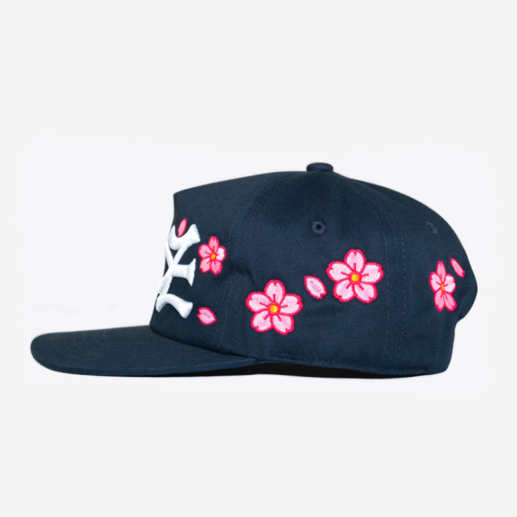 Boné oMA Studios NY NY CHERRY BLOSSOM HAT (BLUE)