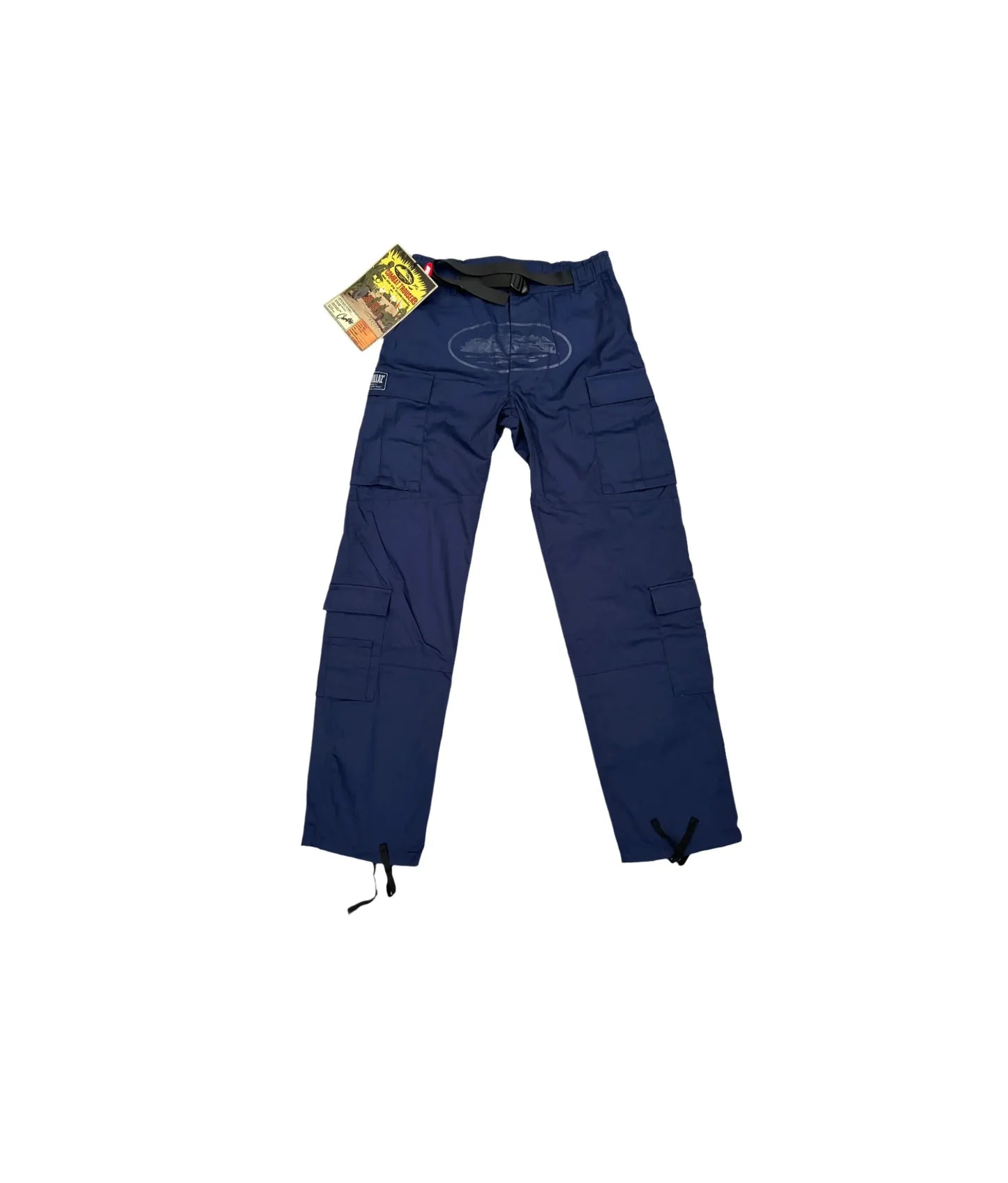 Calça Cargo Corteiz Guerrilaz Navy / Navy