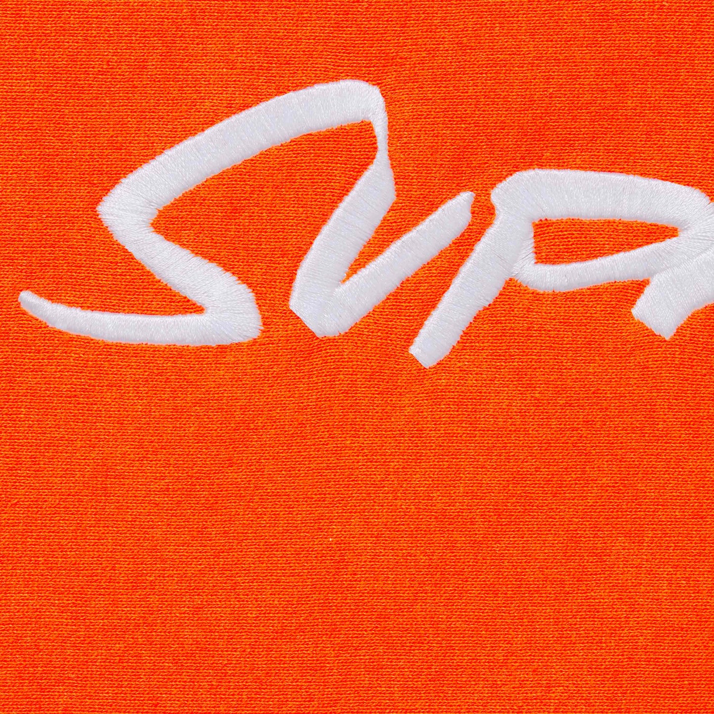 Moletom Supreme x Futura Hooded Bright Orange