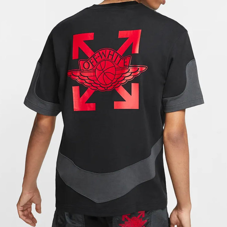 Camiseta Jordan X Off-White Black