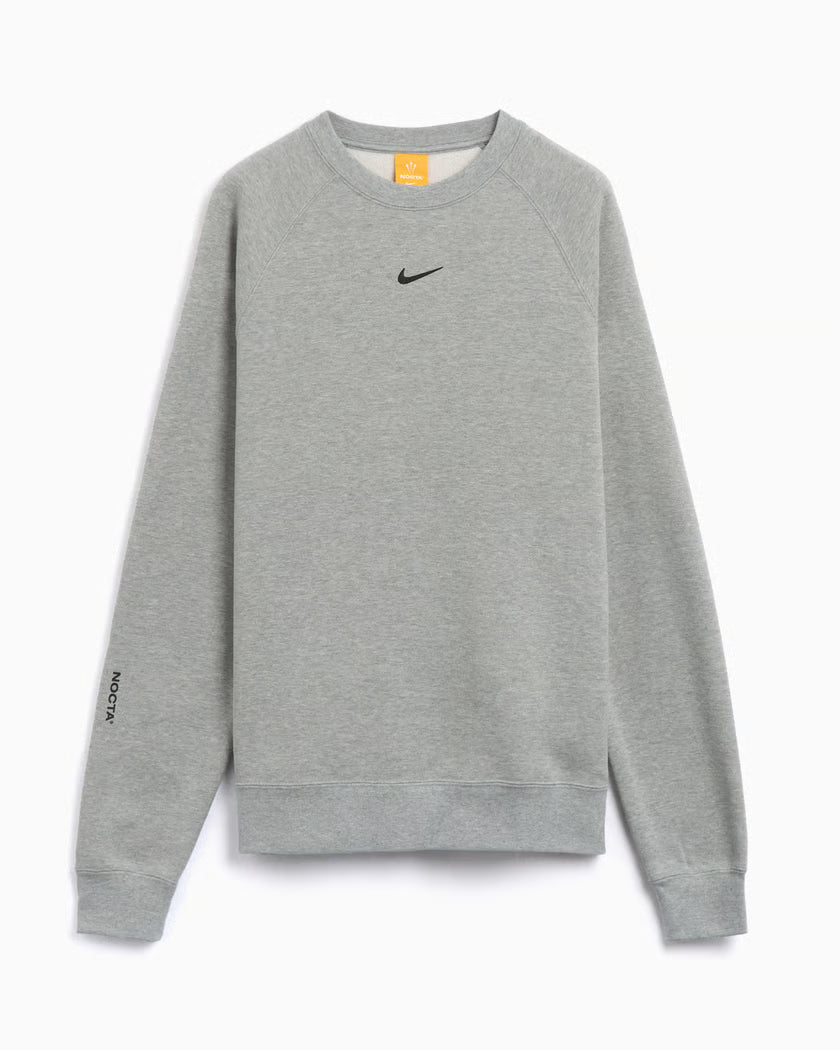 Moletom Crewneck Nocta x Nike NRG CS Fleece Grey