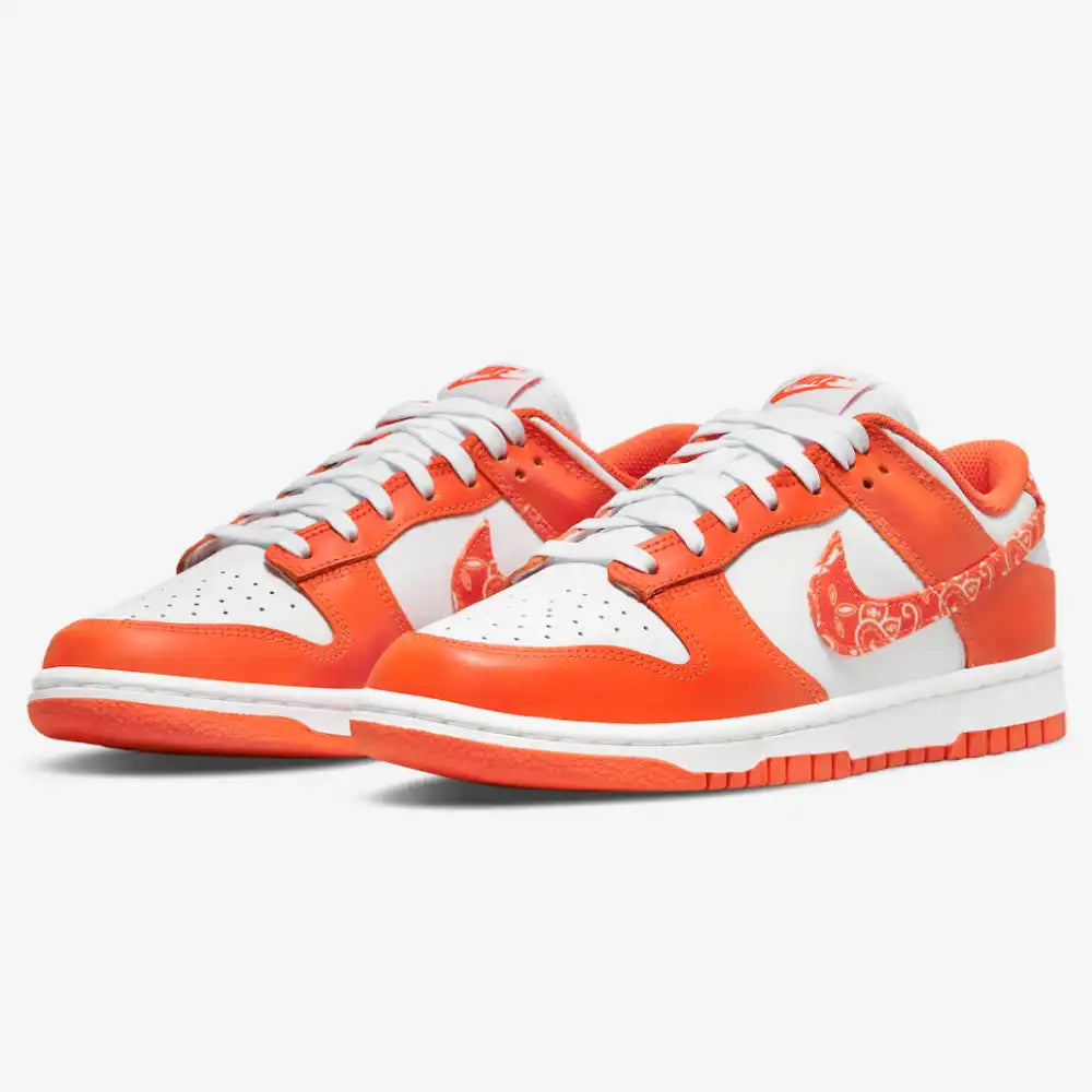 Nike Dunk Low Orange Paisley