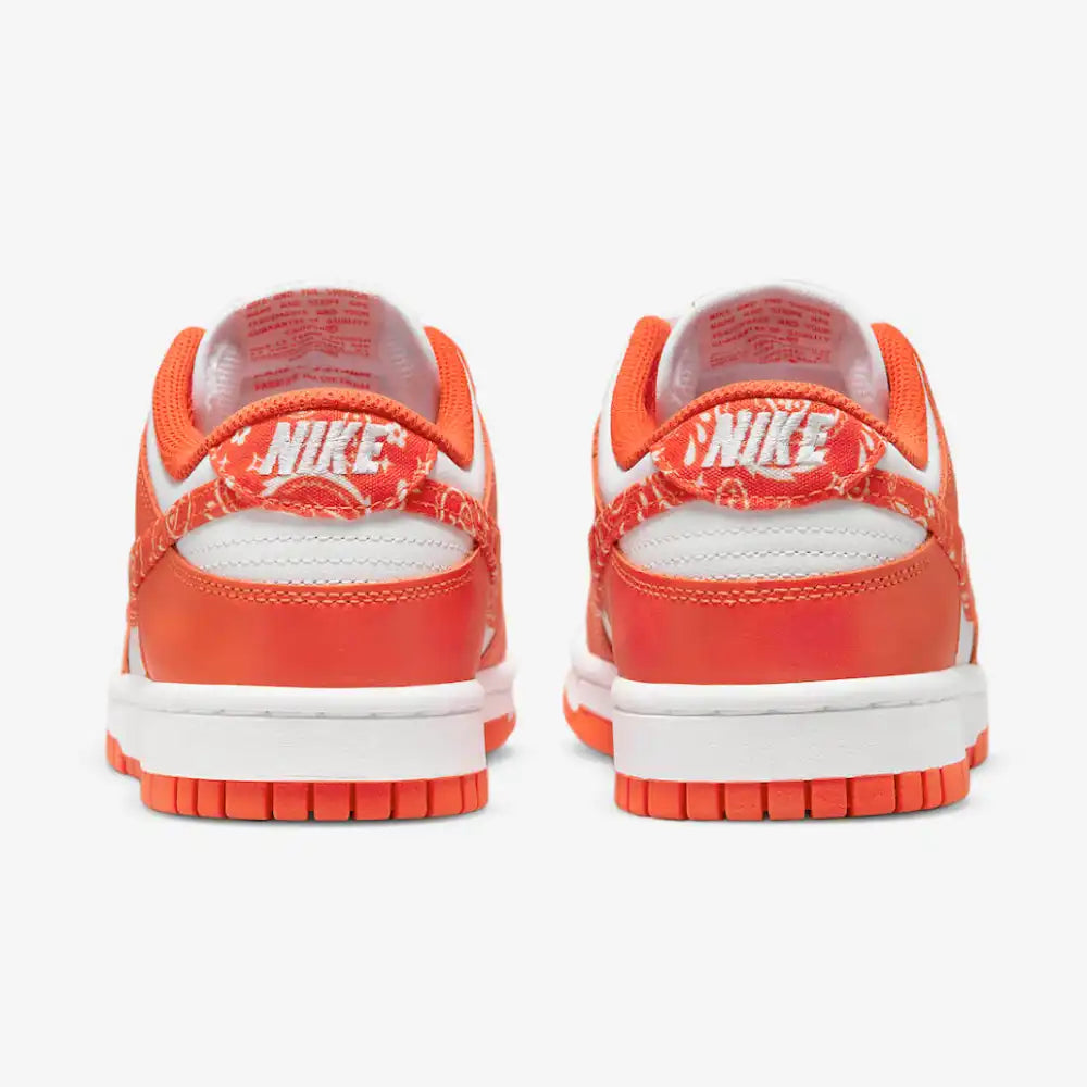 Nike Dunk Low Orange Paisley