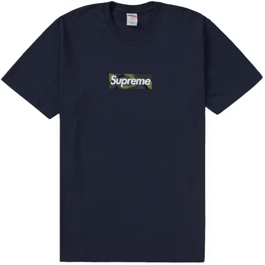 Camiseta Supreme Box Logo Navy