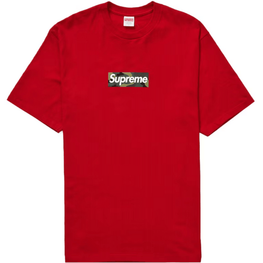 Camiseta Supreme Box Logo Red