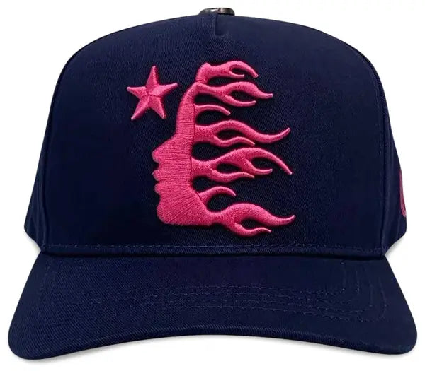 Boné Hellstar OG Logo Snapback Navy/Pink