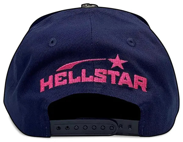 Boné Hellstar OG Logo Snapback Navy/Pink