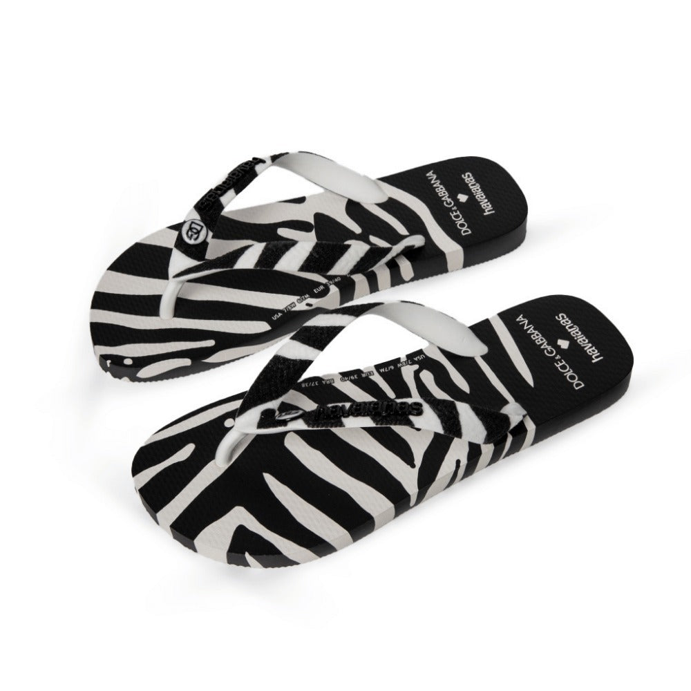 Dolce&Gabbana x Havaianas Chinelo Zebra