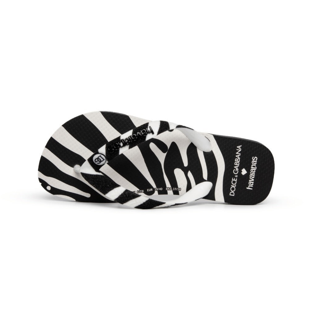 Dolce&Gabbana x Havaianas Chinelo Zebra