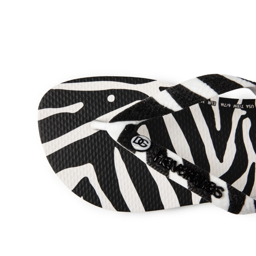 Dolce&Gabbana x Havaianas Chinelo Zebra