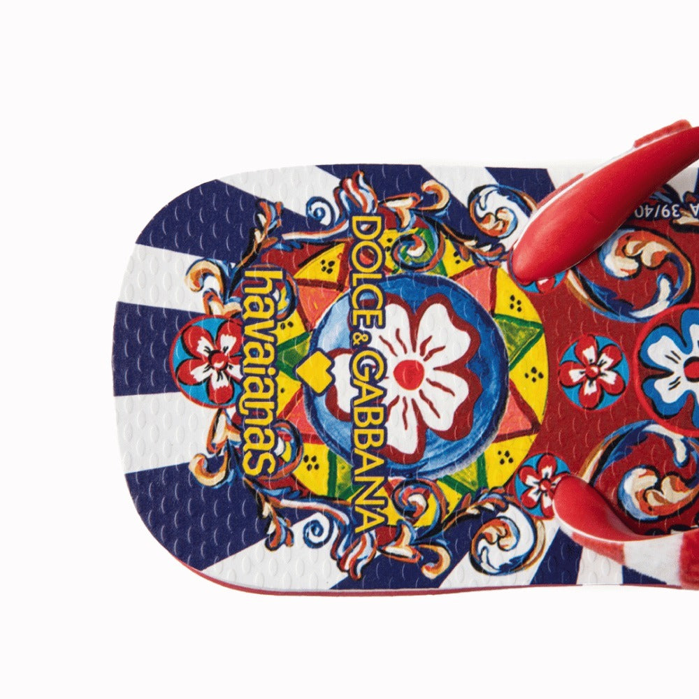 Dolce&Gabbana x Havaianas Chinelo Carretto Siciliano