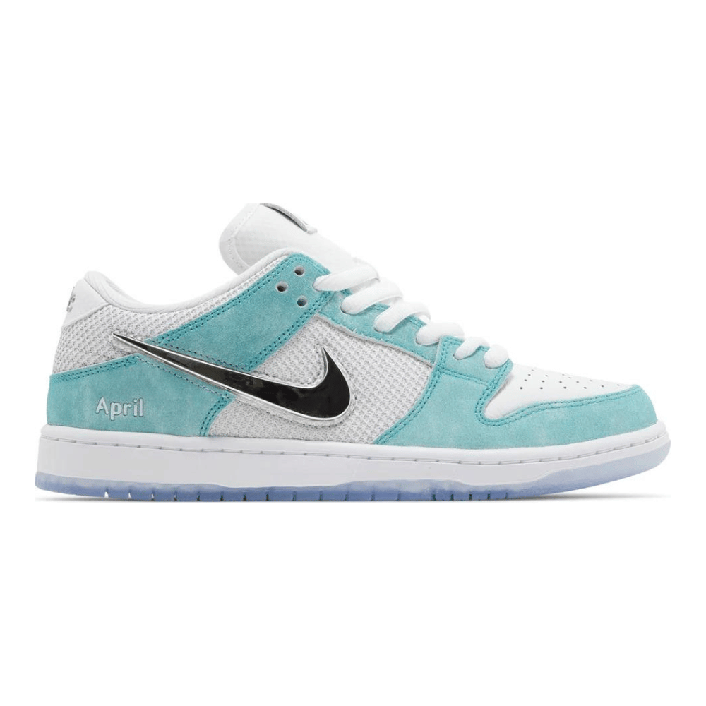 April Skateboards x Nike SB Dunk Low Turbo Green Azul