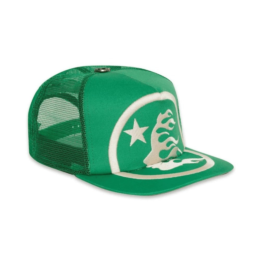 Boné Hellstar Big Logo Trucker Snapback Verde