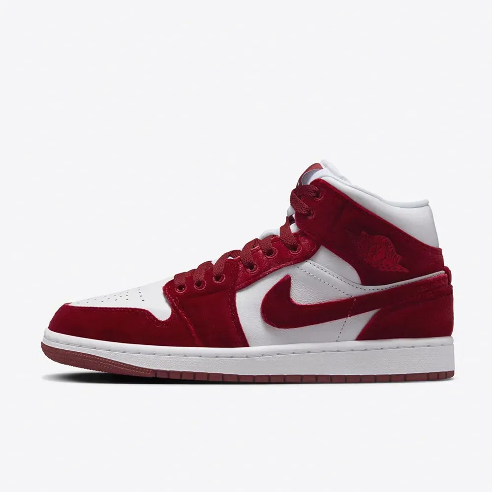 Air Jordan 1 Mid SE Red Velvet