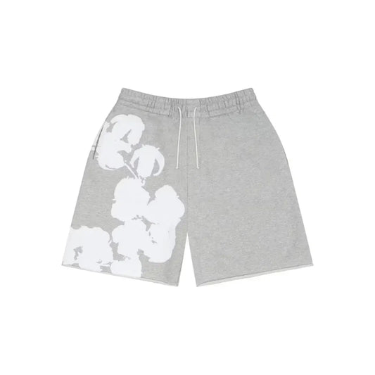 Shorts Denim Tears Big Cotton Wreath Grey