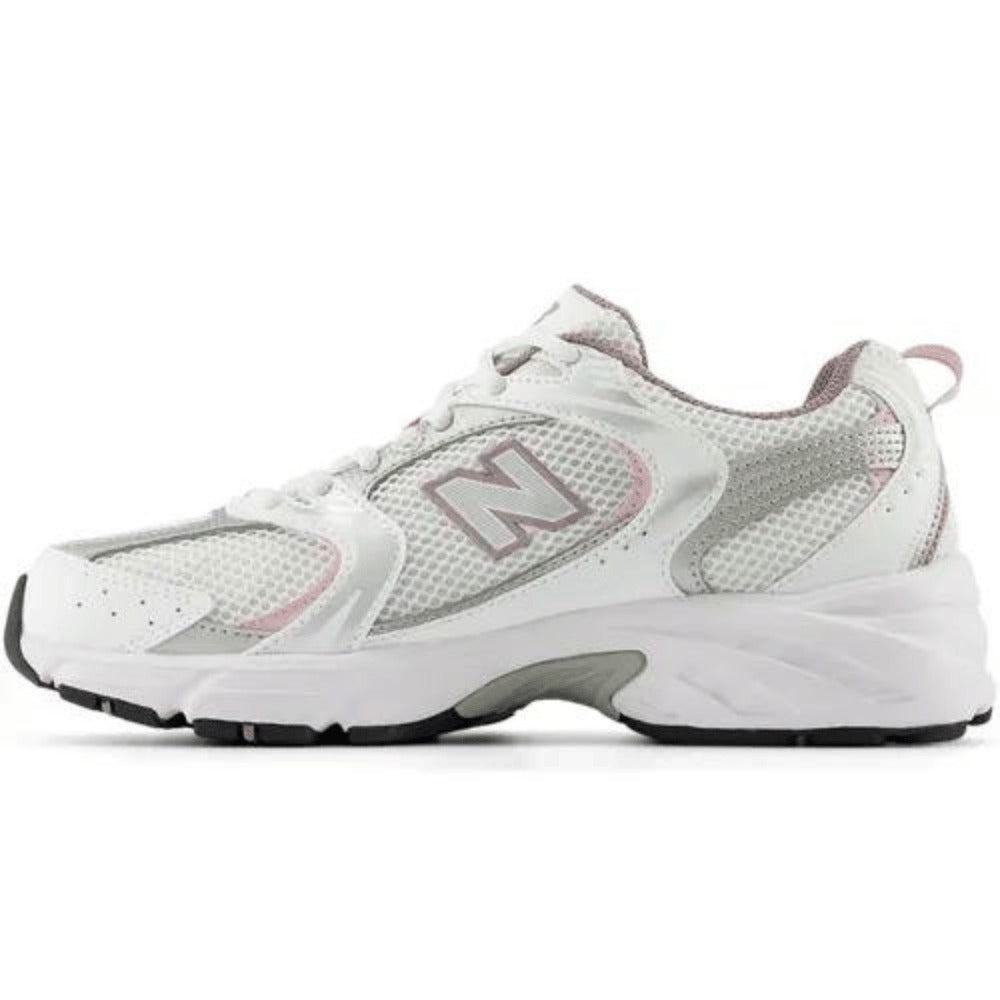 New Balance 530 White Silver Metalic Ice Wine