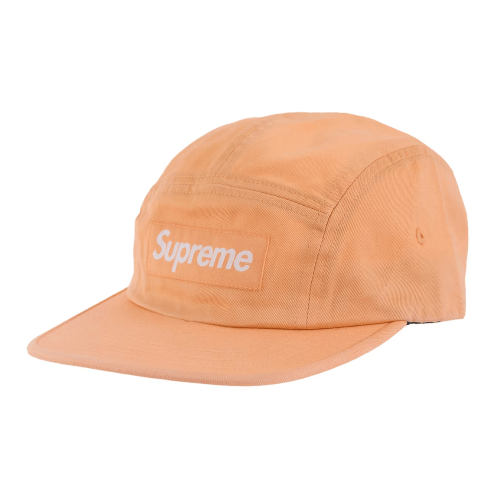 Boné Supreme Washed Chino Twill Camp Peach