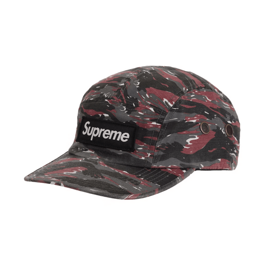 Boné Supreme Military Camp Red Tiger Camo