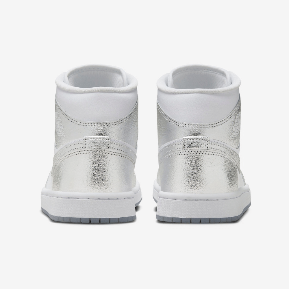 Air Jordan 1 Mid SE Metallic Silver