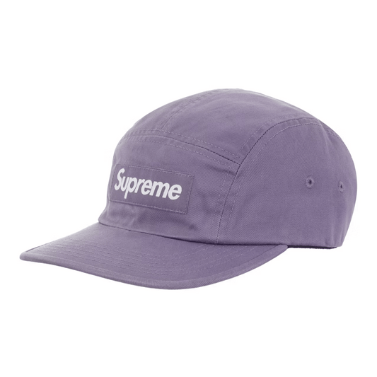 Boné Supreme Washed Chino Twill Camp Dusty Purple