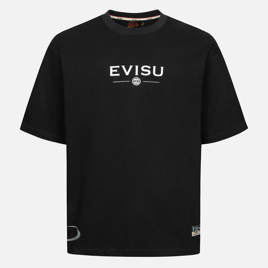 Camiseta Evisu Relax Buda Black