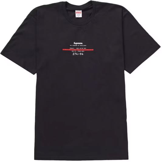 Camiseta Supreme Standard Black