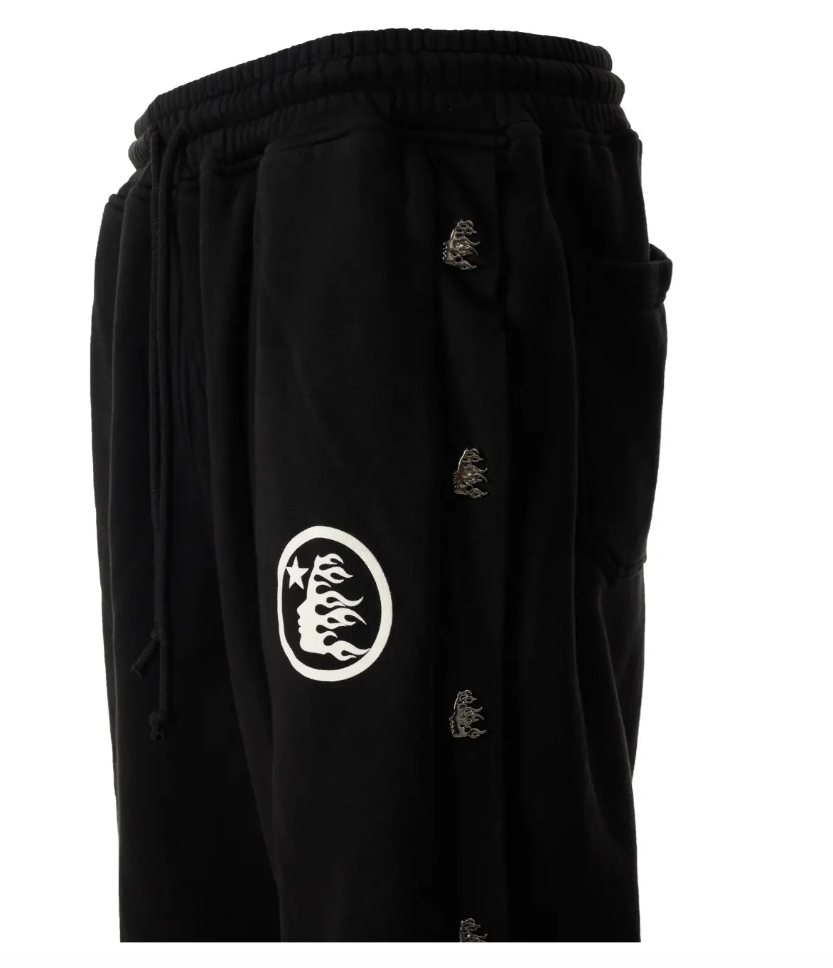 Calça Hellstar Mirror Face Pants Black