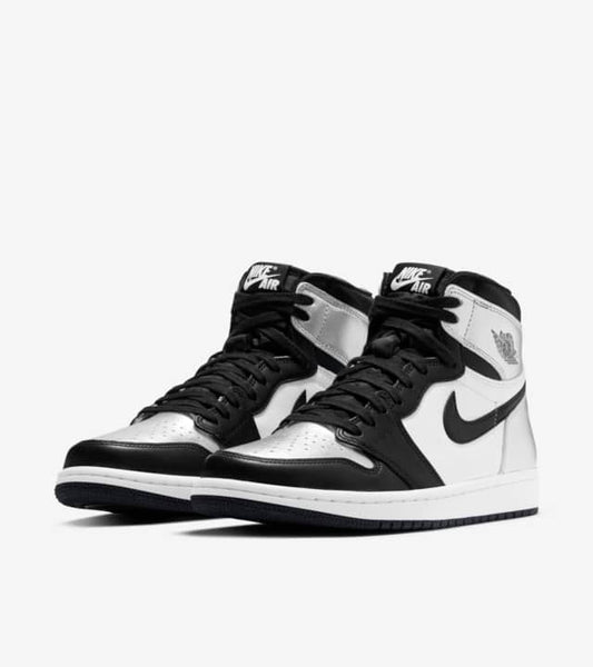 Air Jordan 1 High Silver Toe