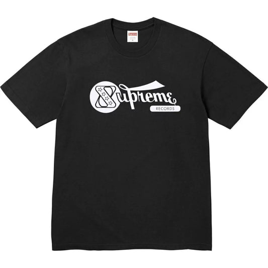 Camiseta Supreme Records Black