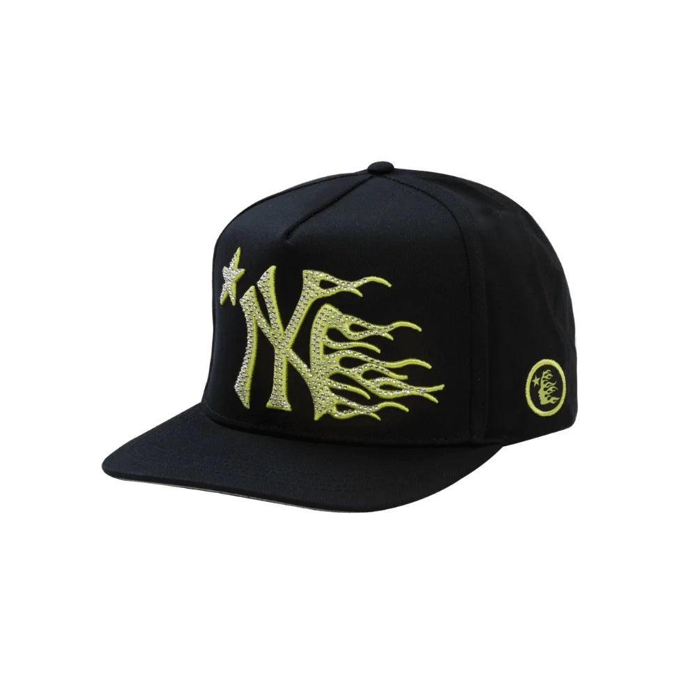 Boné Hellstar NY Snapback Hat Black Green