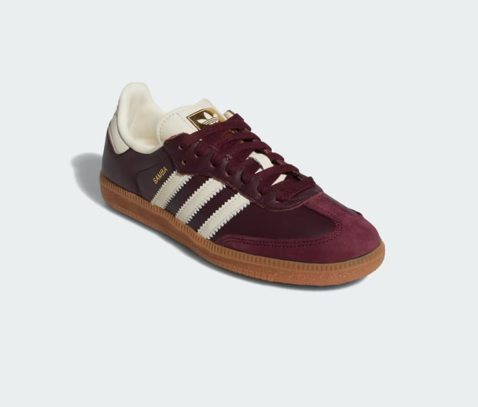 Adidas Samba OG Maroon Cream White